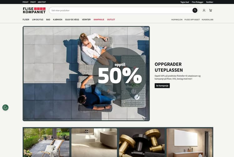 Main image for project: Flisekompaniet